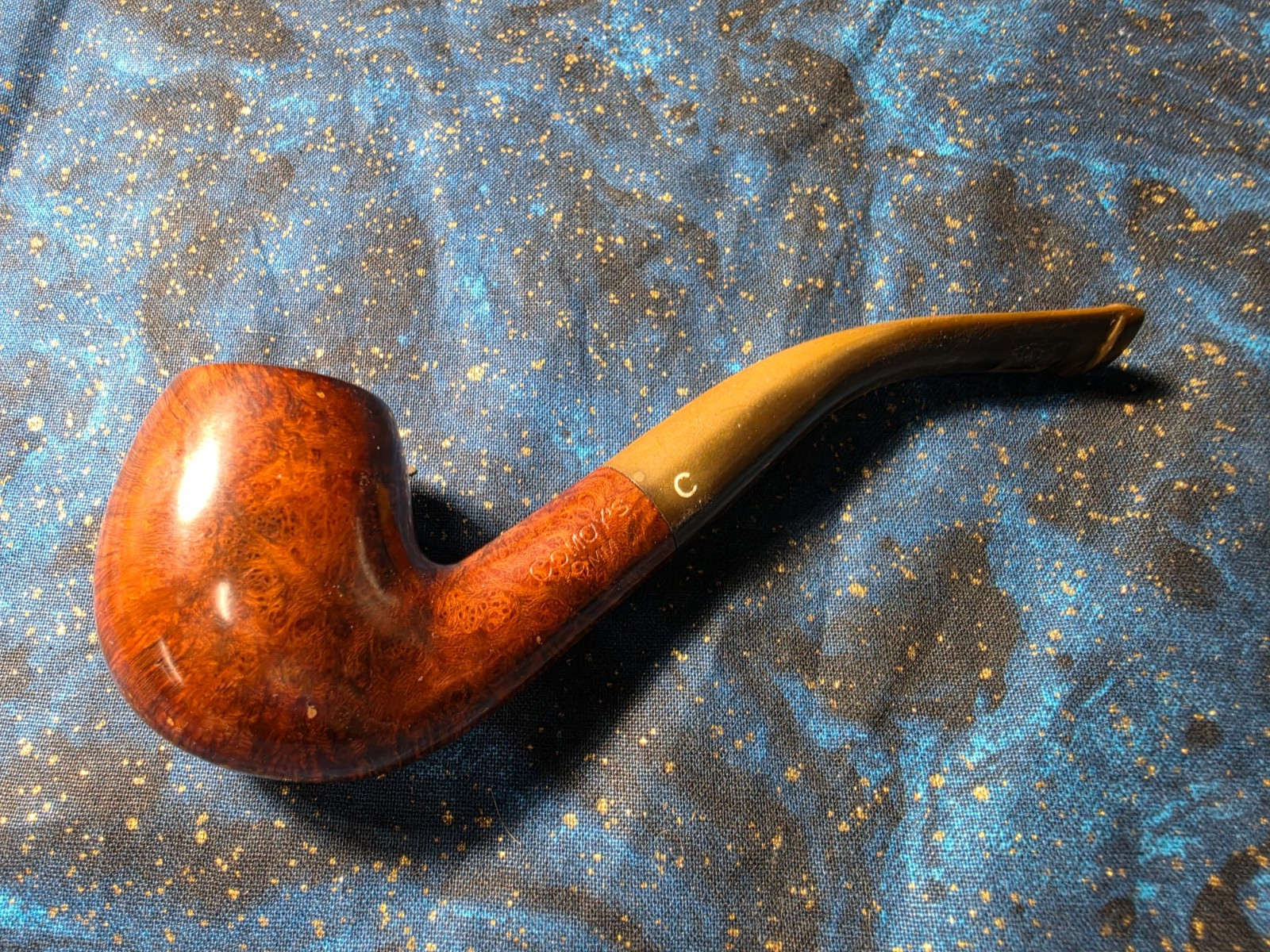 Vintage Comoy's 9mm 185 Bent Smoking Pipe
