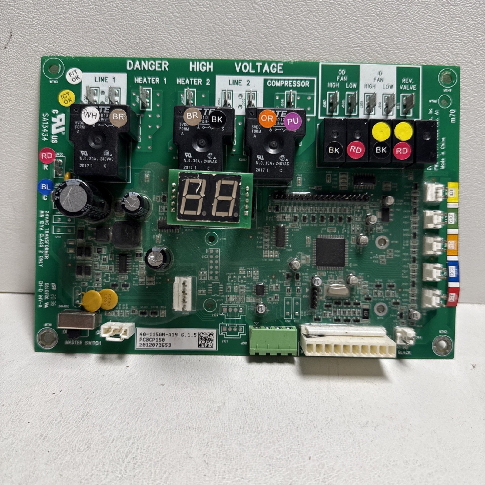 PWB-1274A1-0000 AMANA 40-115AN-A19 GOODMAN PTAC PCBCP150 Control Circuit Board