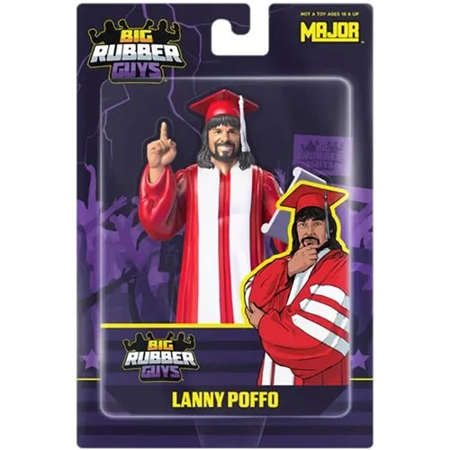 IN STOCK Major Big Rubber Lanny Poffo THE GENIUS Posed 8\