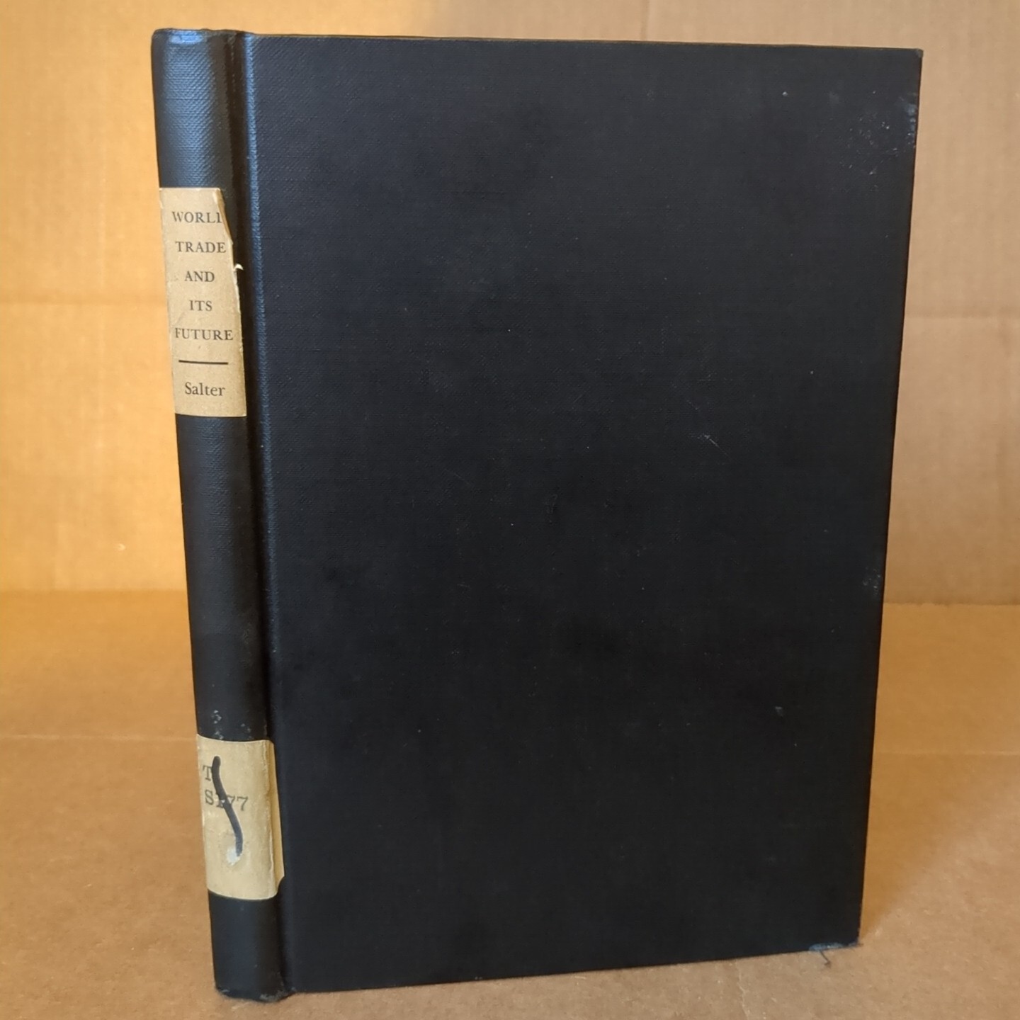 1936 World Trade and Its Future William J. Cooper Foundation Lectures Swart Rare 1936 World Trade and Its Future William J. Cooper Foundation Lectures Swart Rare