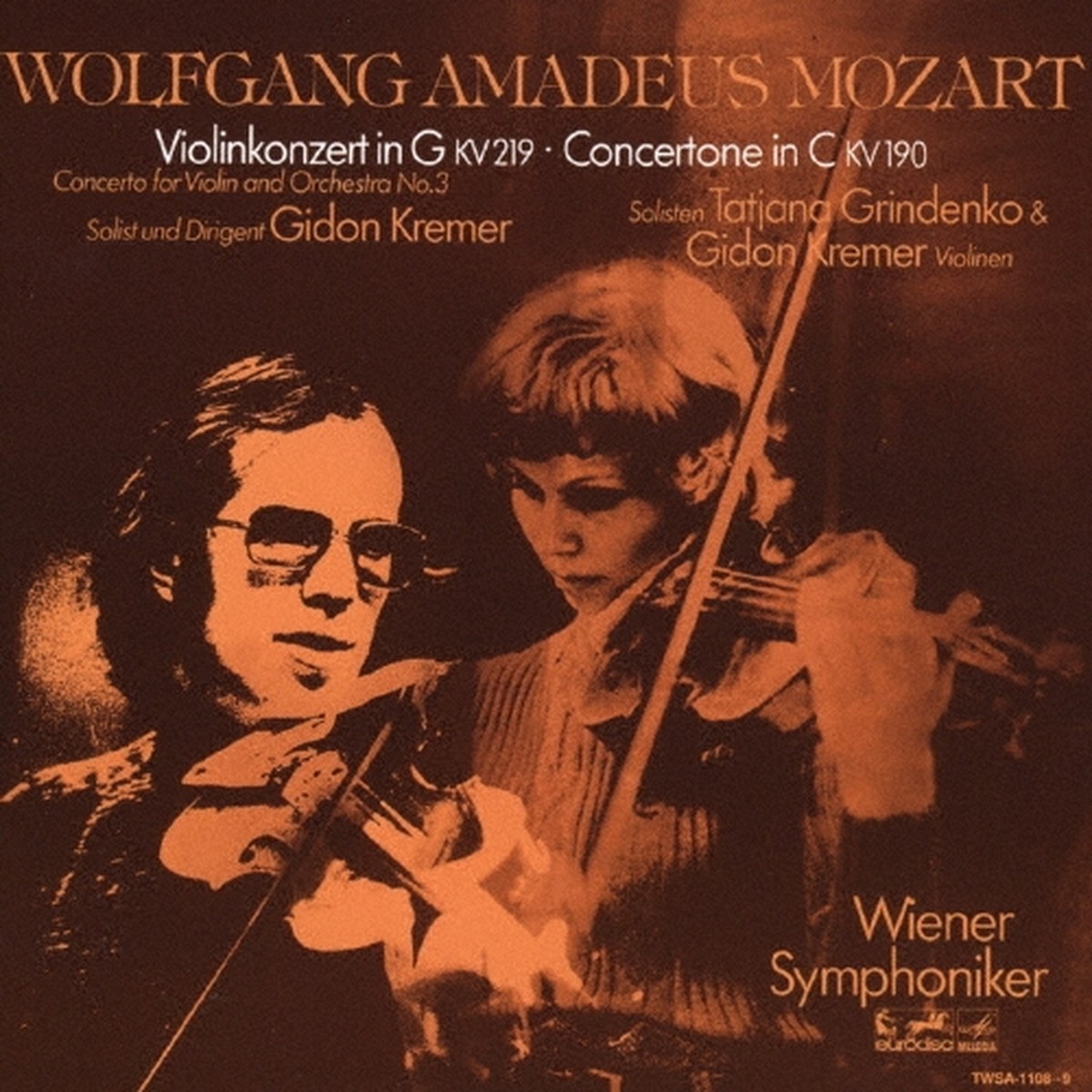 Gidon Kremer NEW CD SACD-Hybrid Mozart Violin Concerto No.3/others Tower Shrink