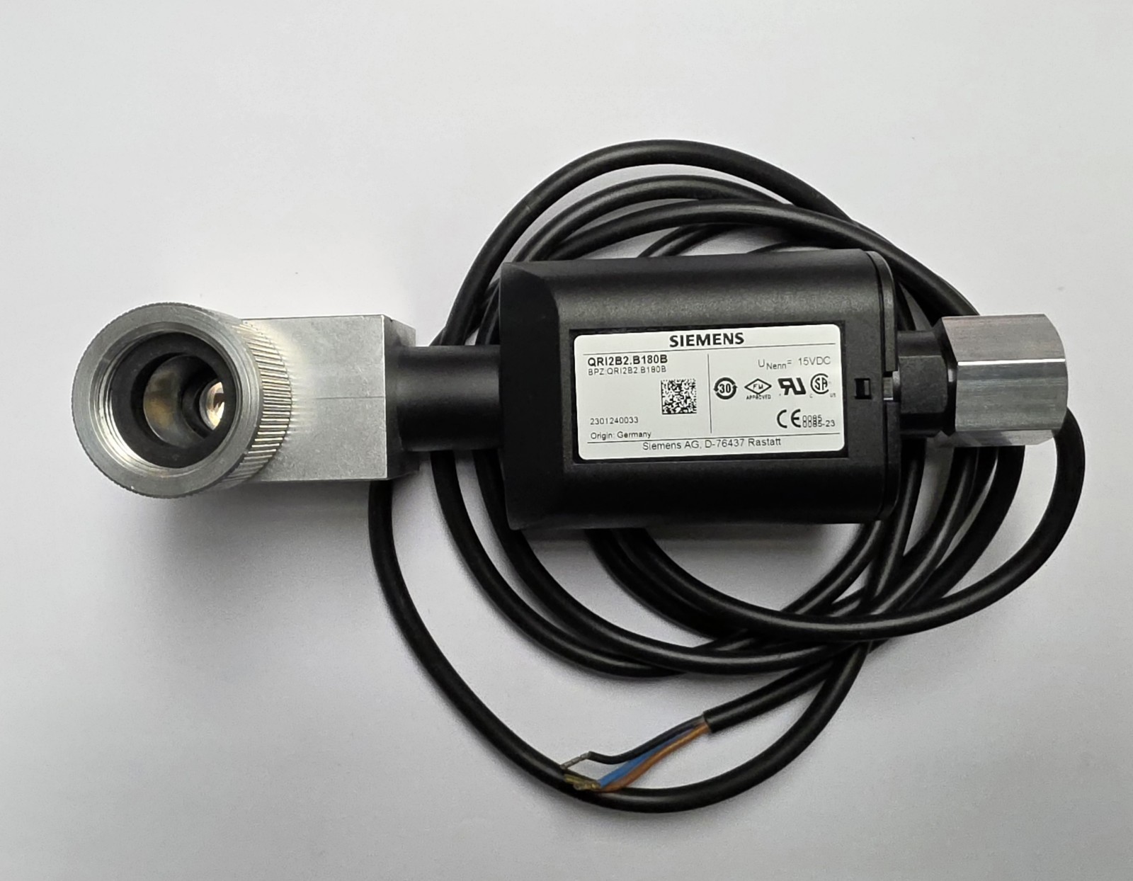 SIEMENS SIDE VIEWING INFRARED IR FLAME DETECTOR QRI2B2.B180B