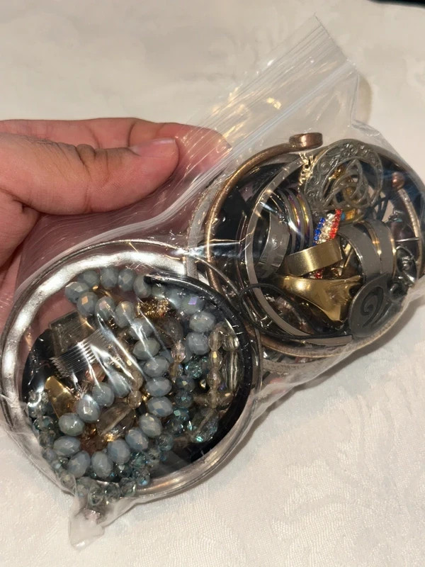 Mystery Jewelry Bag 30+ Pieces Vintage Untested Goth