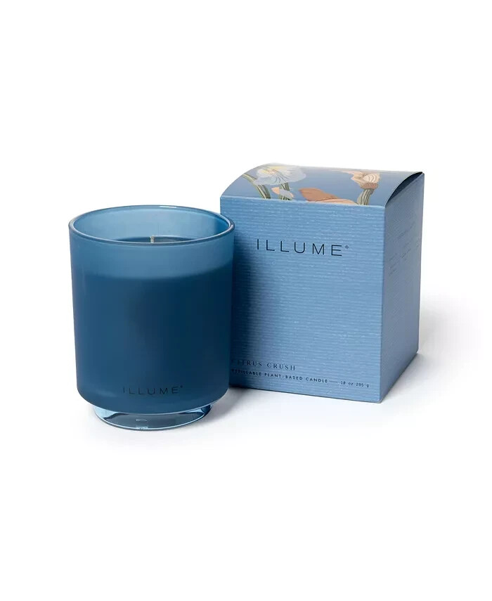 Illume Citrus Crush Boxed Glass Candle   NEW