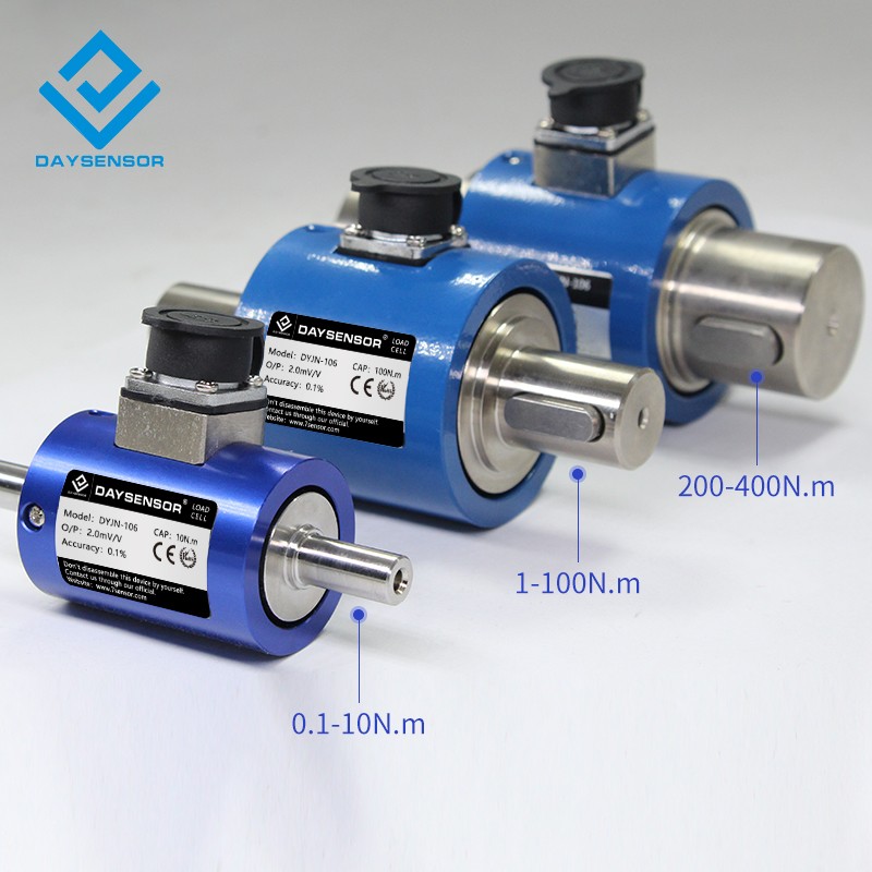 DAYSENSOR Rotary Torque Sensor,Non-Contact,100 Nm Static Torque Sensor,0.1% F.S