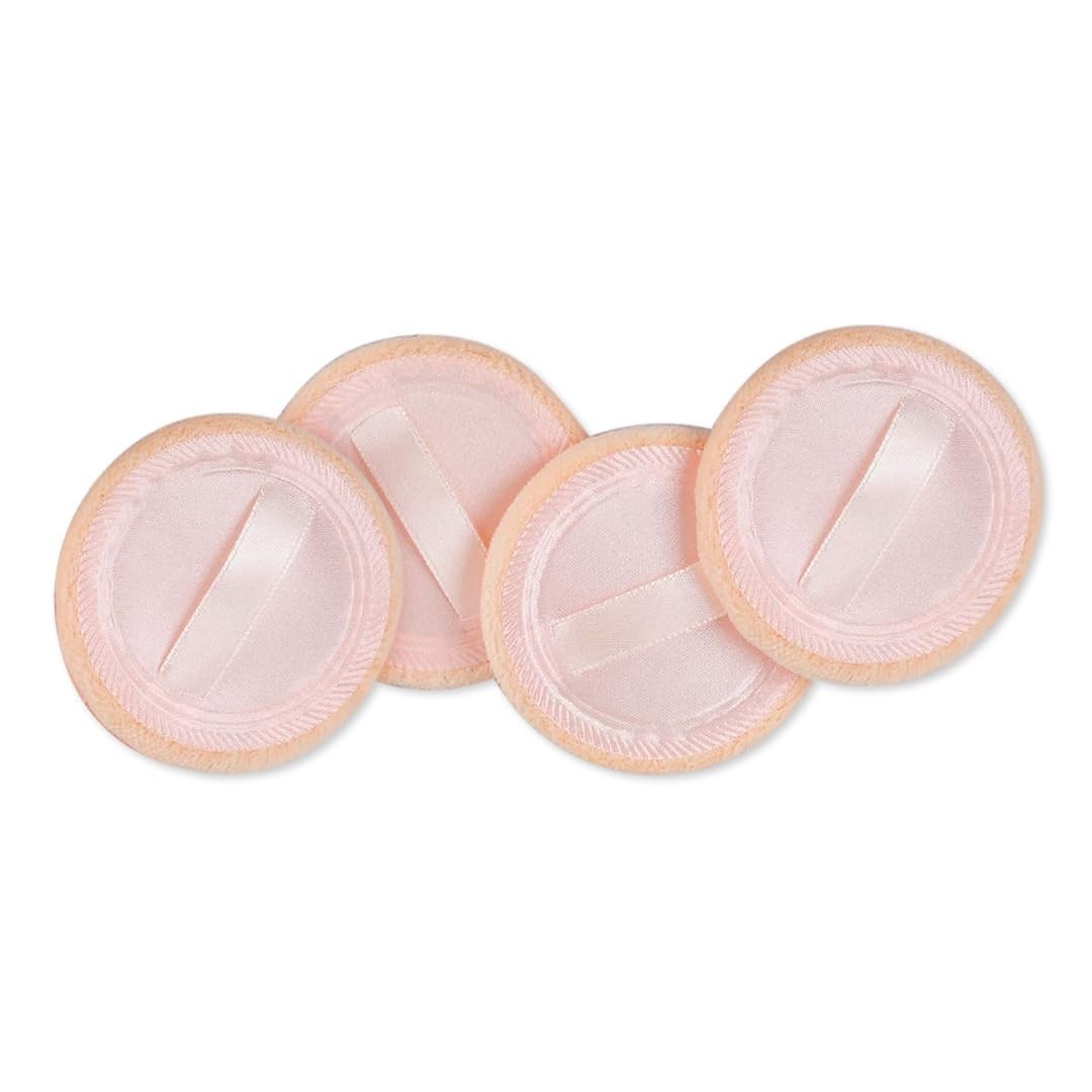 4Pcs Washable Powder Puff Soft Face Makeup Powder Puff Wet & Dry Tool