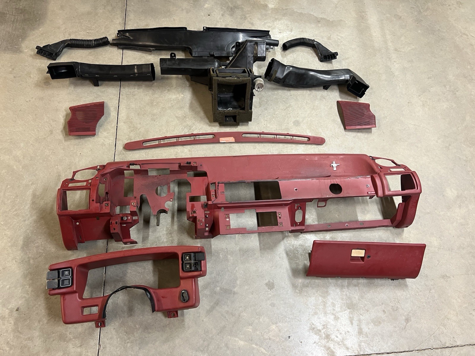 Dash Core 1979-93 Mustang Ford 87 88 89 90 91 92 93 1987 1990 1993 Dash Core 1979-93 Mustang Ford 87 88 89 90 91 92 93 1987 1990 1993