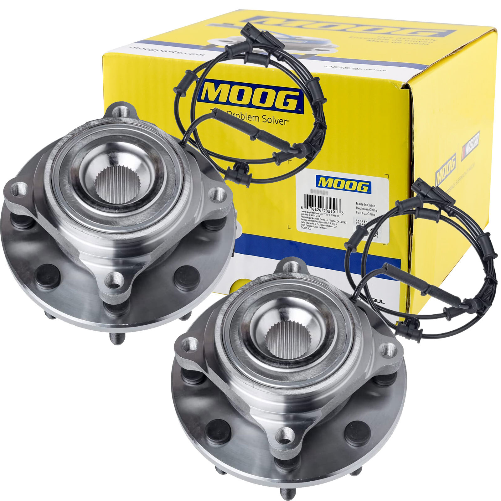 MOOG 4WD Pair Front Wheel Bearing Hubs for 2009-2011 Dodge Ram 2500 3500 w/ ABS MOOG 4WD Pair Front Wheel Bearing Hubs for 2009-2011 Dodge Ram 2500 3500 w/ ABS