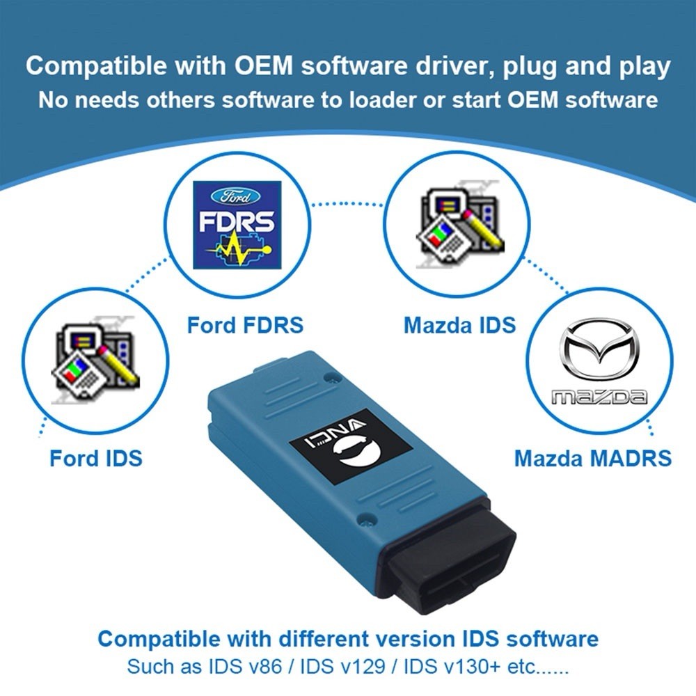 Ford and Mazda VNCI VCM 3 + FDRS ,MDRS , IDS ,FJDS   12 Months subscription