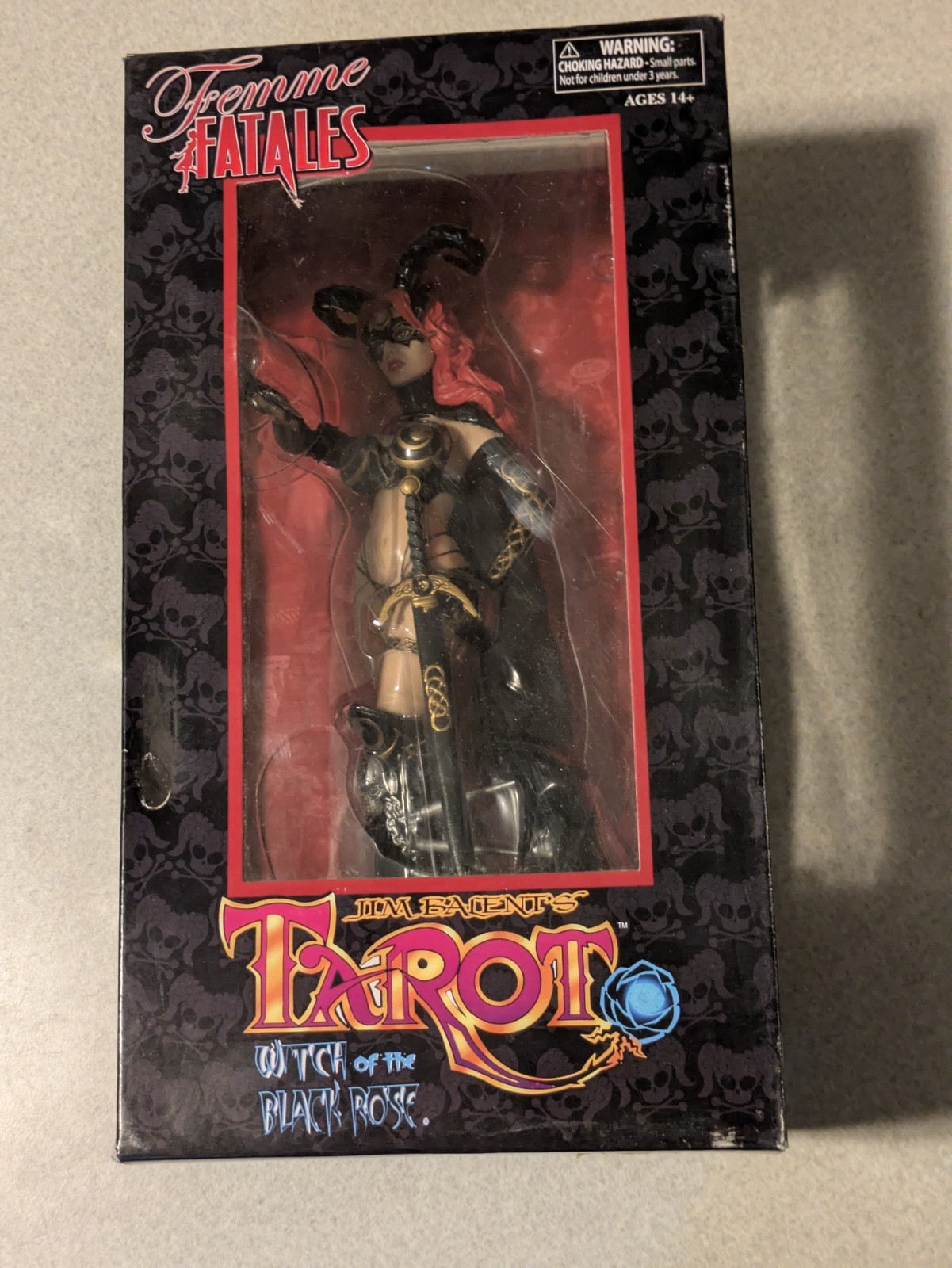 Diamond Select Femme Fatales Jim Balent\'s Tarot Witch of Black Rose Fig Sealed Diamond Select Femme Fatales Jim Balent\'s Tarot Witch of Black Rose Fig Sealed