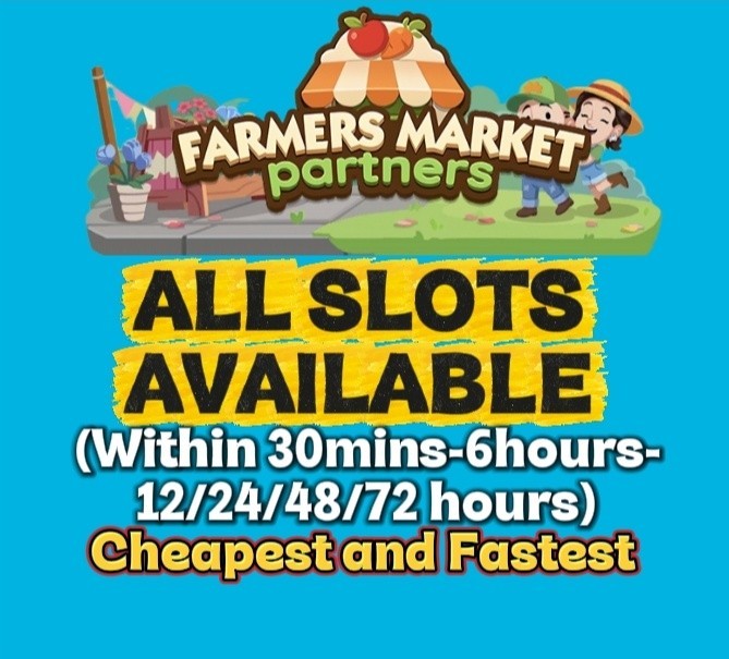 ALL Type Partner Event Slots For Monopoly_Go⚡Cheapest & Fastest  US Seller🔥