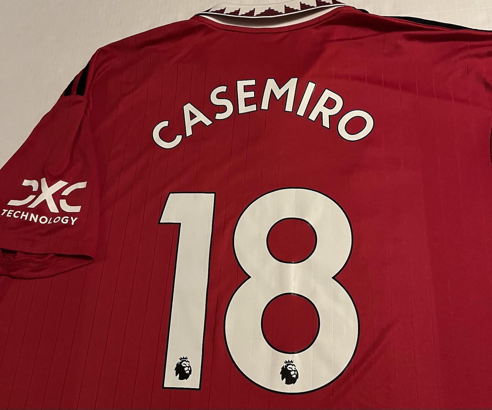 NEW Adidas Manchester United Casemiro Soccer 2022 2023 Home Jersey 4XL Premier