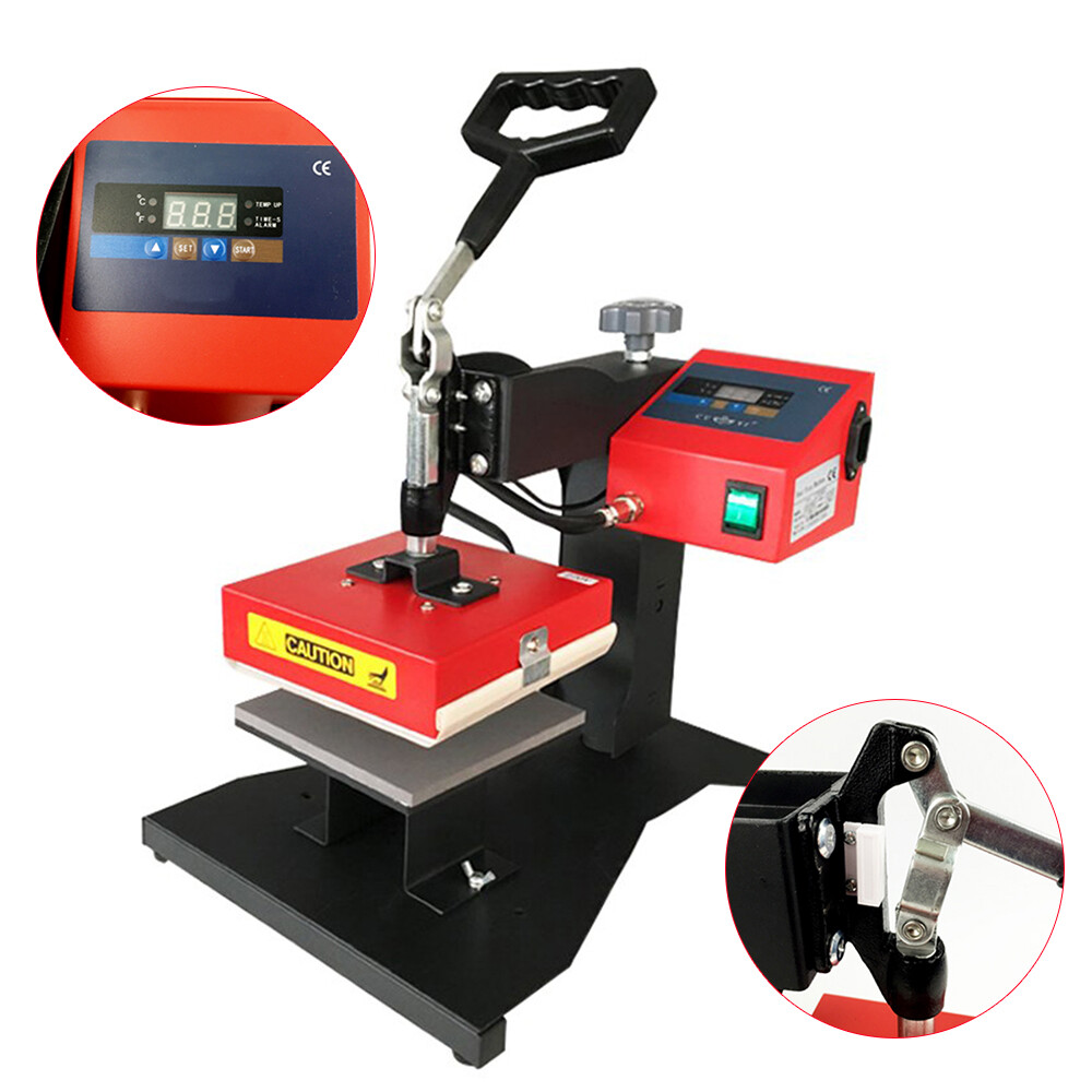 Sale Digital Transfer Heat Press Machine 15x15 cm Sublimation T-Shirt Mouse Pad