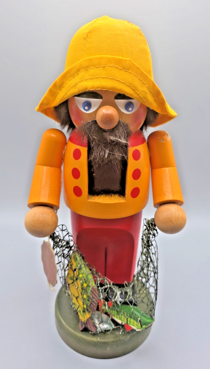 Steinbach German Nutcracker Chubby Ocean Fisher approx 10.5