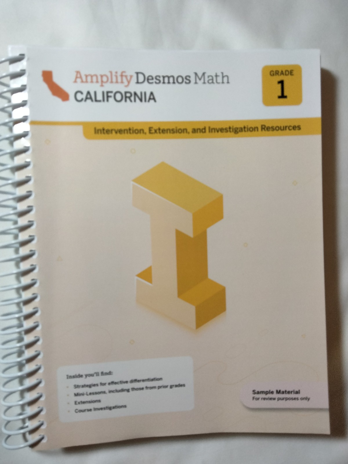 Amplify Desmos Math California Intervention, Extension... Grade 1 Amplify Desmos Math California Intervention, Extension... Grade 1