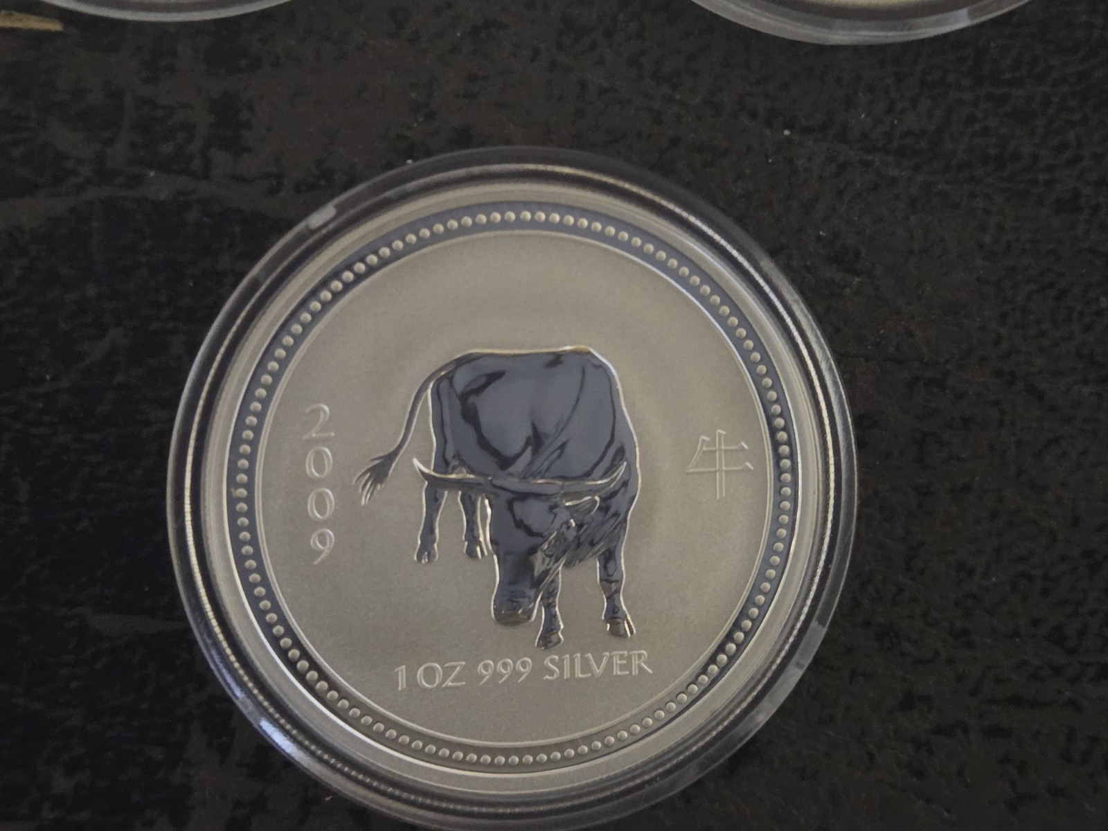 2009 / 2007 $1 LUNAR YEAR OF OX 1 Oz. SILVER COIN Series 1 AUSTRALIA KEY DATE