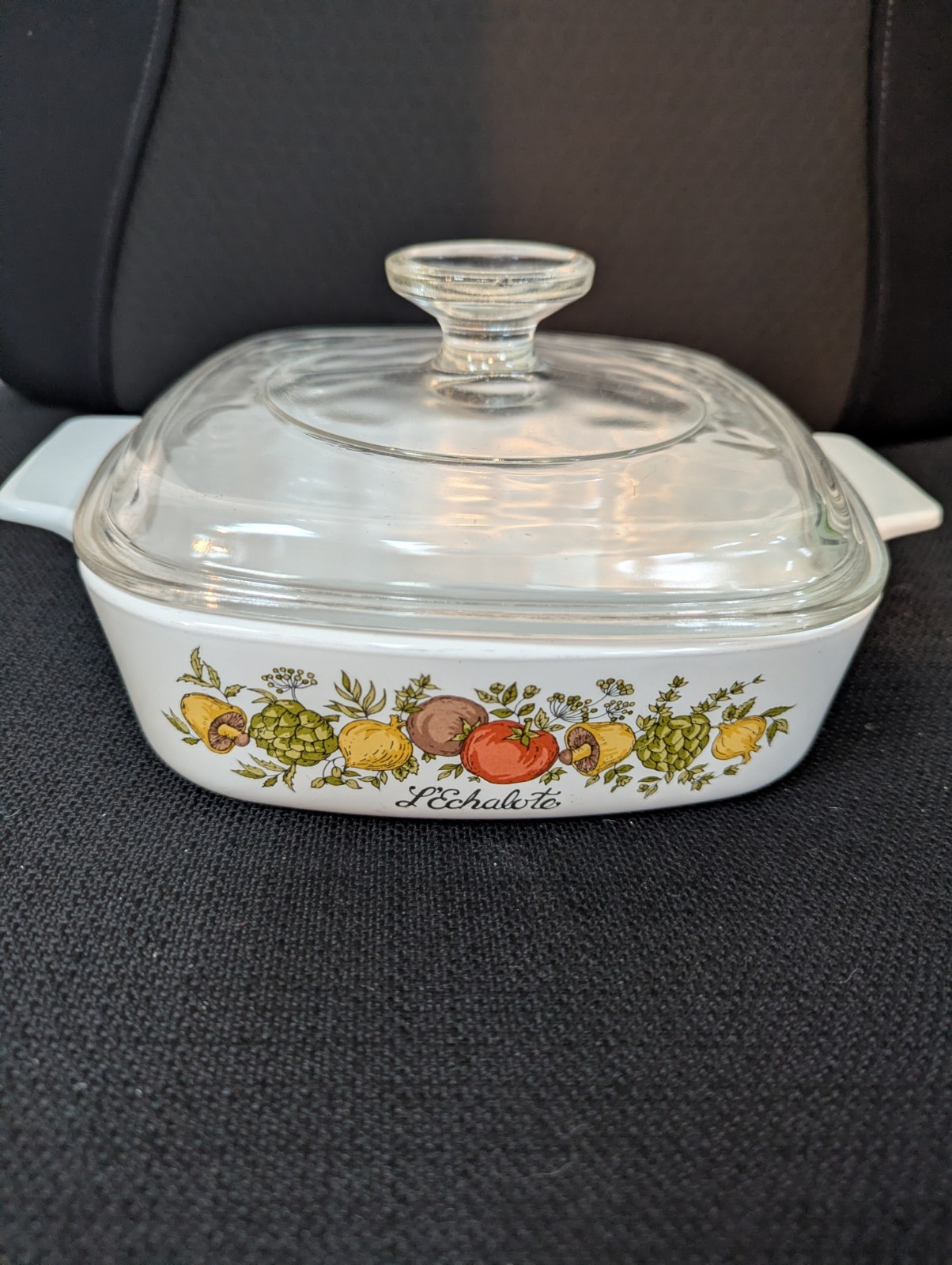Vintag Corning Ware A-1-B 1 qt L’Echalote Spice of Life Casserole Dish w/Lid A7C Vintag Corning Ware A-1-B 1 qt L’Echalote Spice of Life Casserole Dish w/Lid A7C
