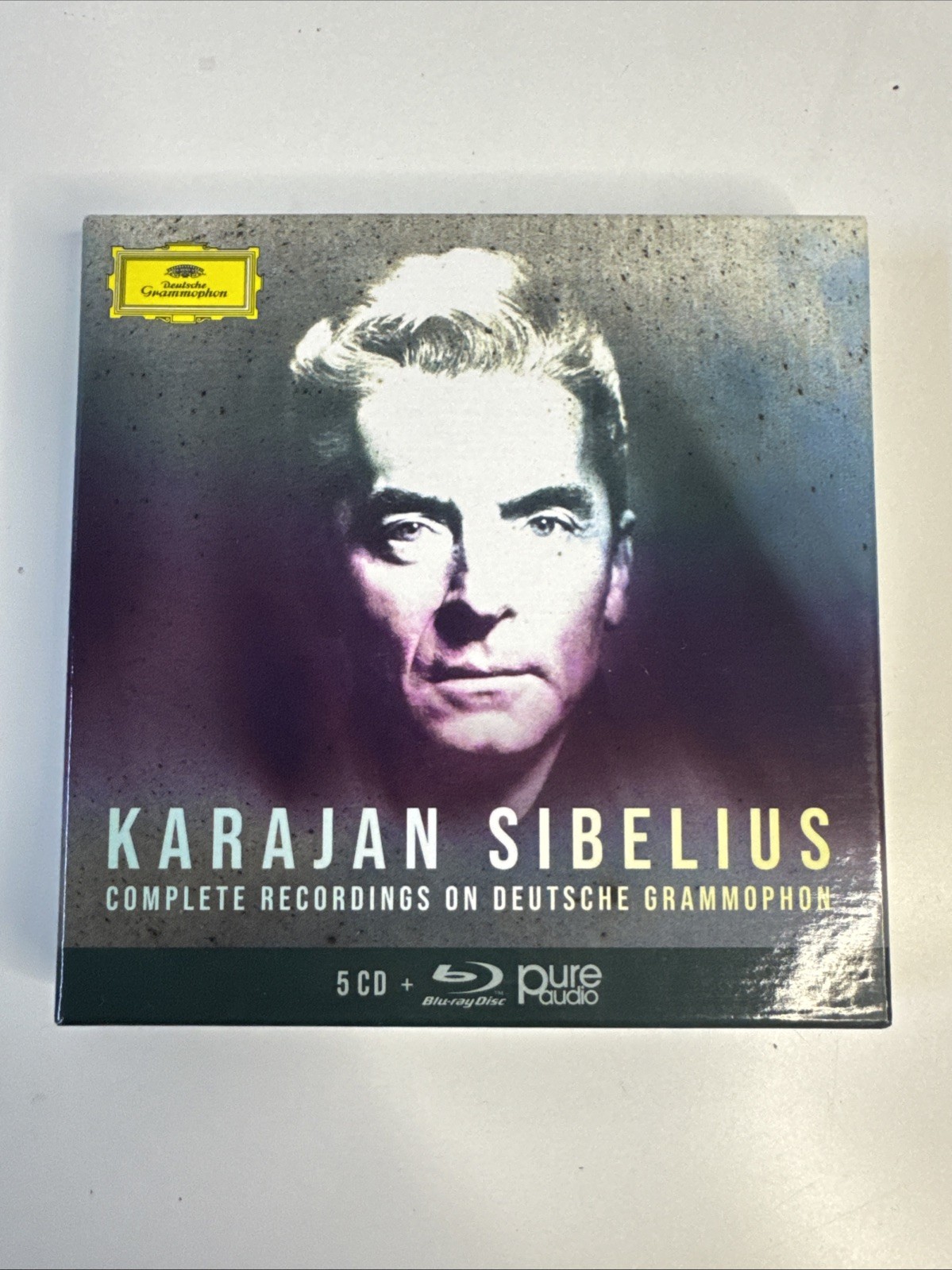 Herbert Karajan Complete Sibelius Recordings On DG Box Set 5 CD 1 Blu-ray Atmos Herbert Karajan Complete Sibelius Recordings On DG Box Set 5 CD 1 Blu-ray Atmos