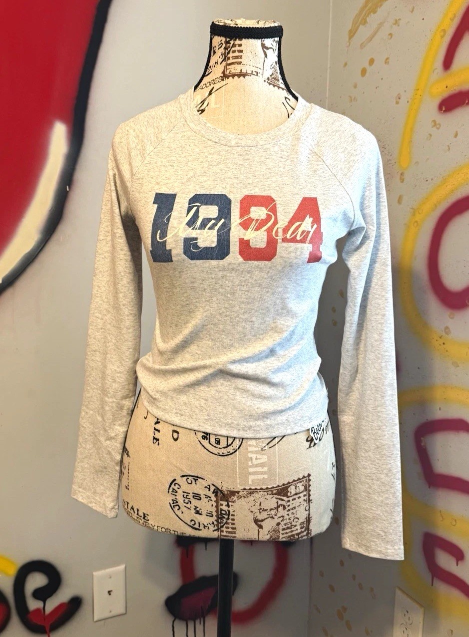 Women’s Gray Slim Long Sleeve Raglan T-Shirt My Dear Aunt Sally Been Dope Supply
