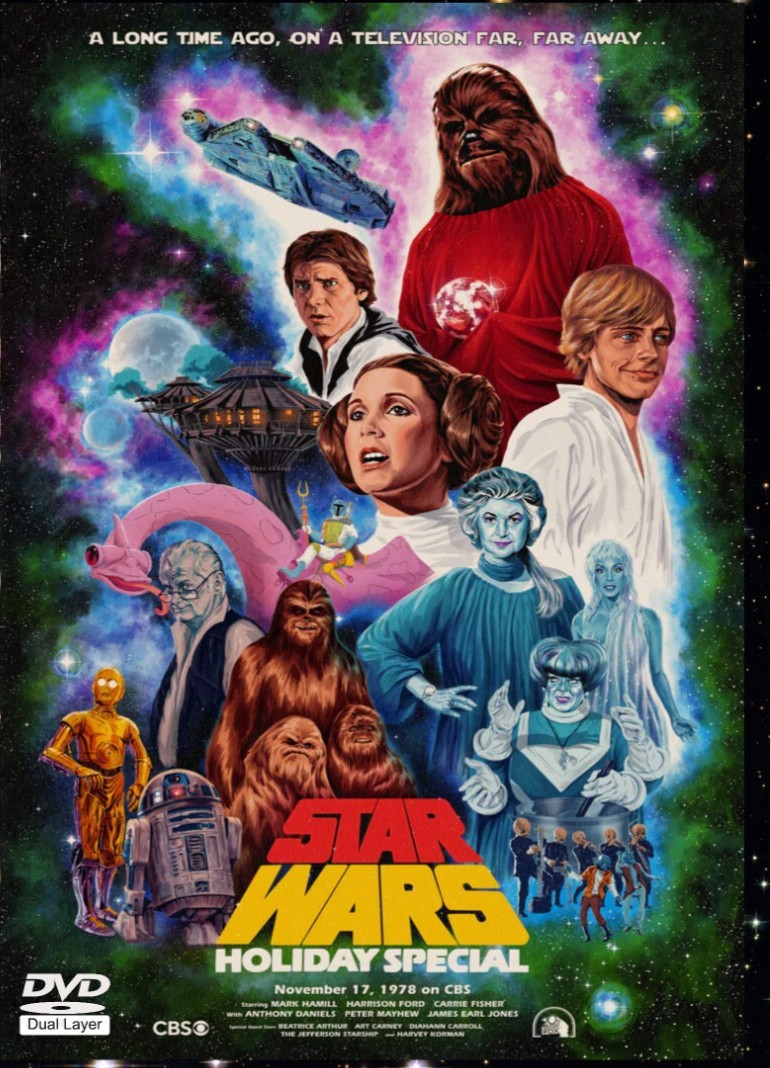 Star Wars Holiday Special 1978 DVD - Mark Hamill - Carrie Fisher - Harrison Ford