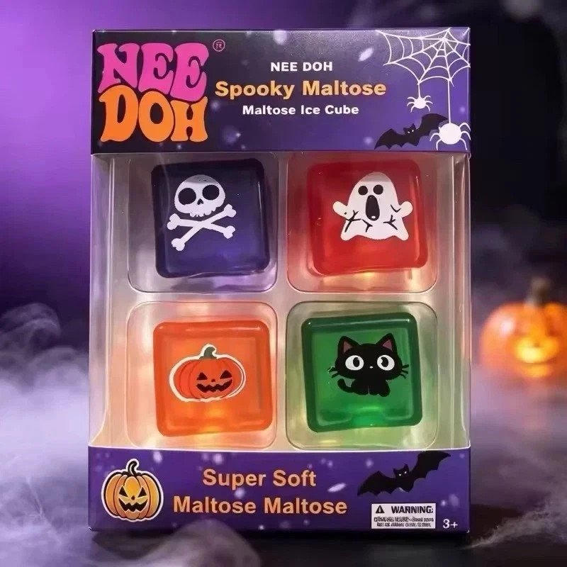Nee-Doh-Halloween Nice Cube , Spooky Squish Schyling Nice Ice Baby Halloween Nee-Doh-Halloween Nice Cube , Spooky Squish Schyling Nice Ice Baby Halloween