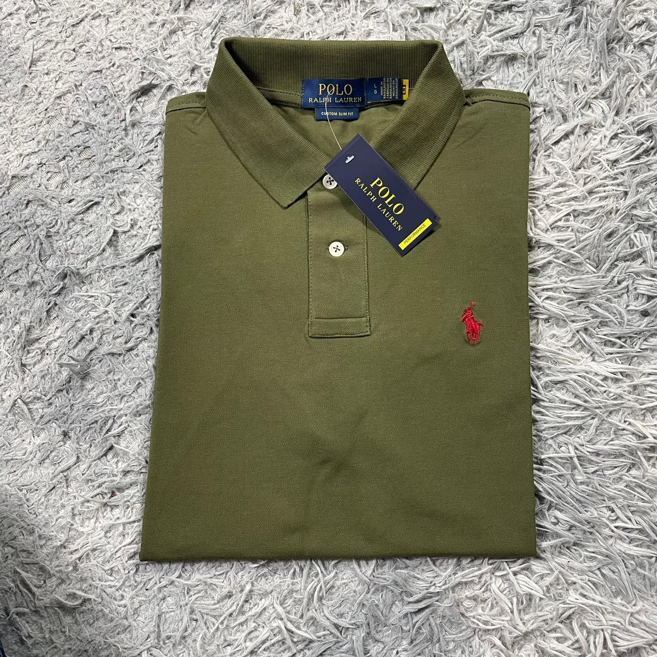 Mens NWT Custom Slim Fit Mesh Polo Ralph Lauren Shirt Best Sale