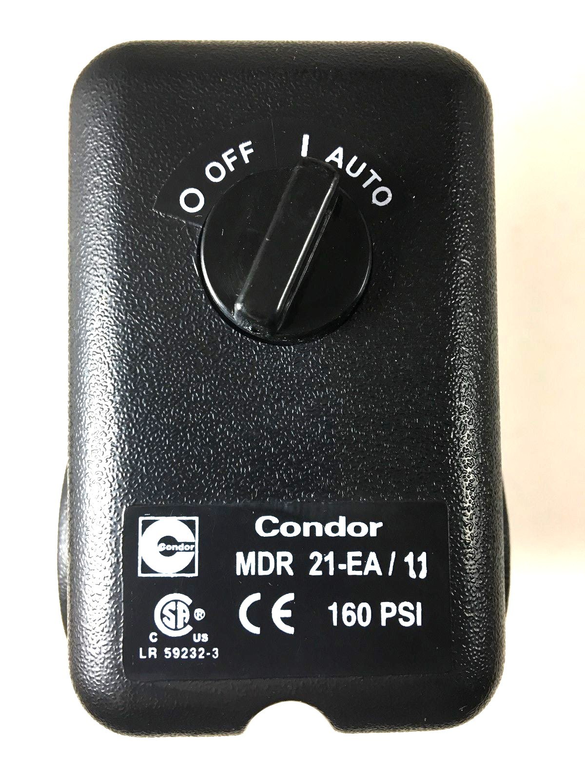 881575 HITACHI PRESSURE SWITCH 4 PORT W/ UNLOADER & ON-OFF LEVER 95-125 PSI