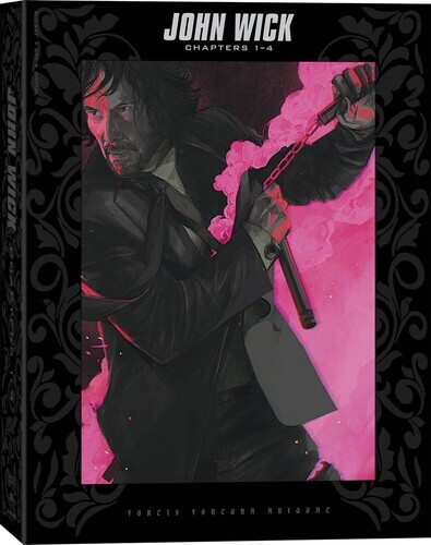 JOHN WICK Chapters 1 - 4 Blu-Ray + DVD + Digital NEW 