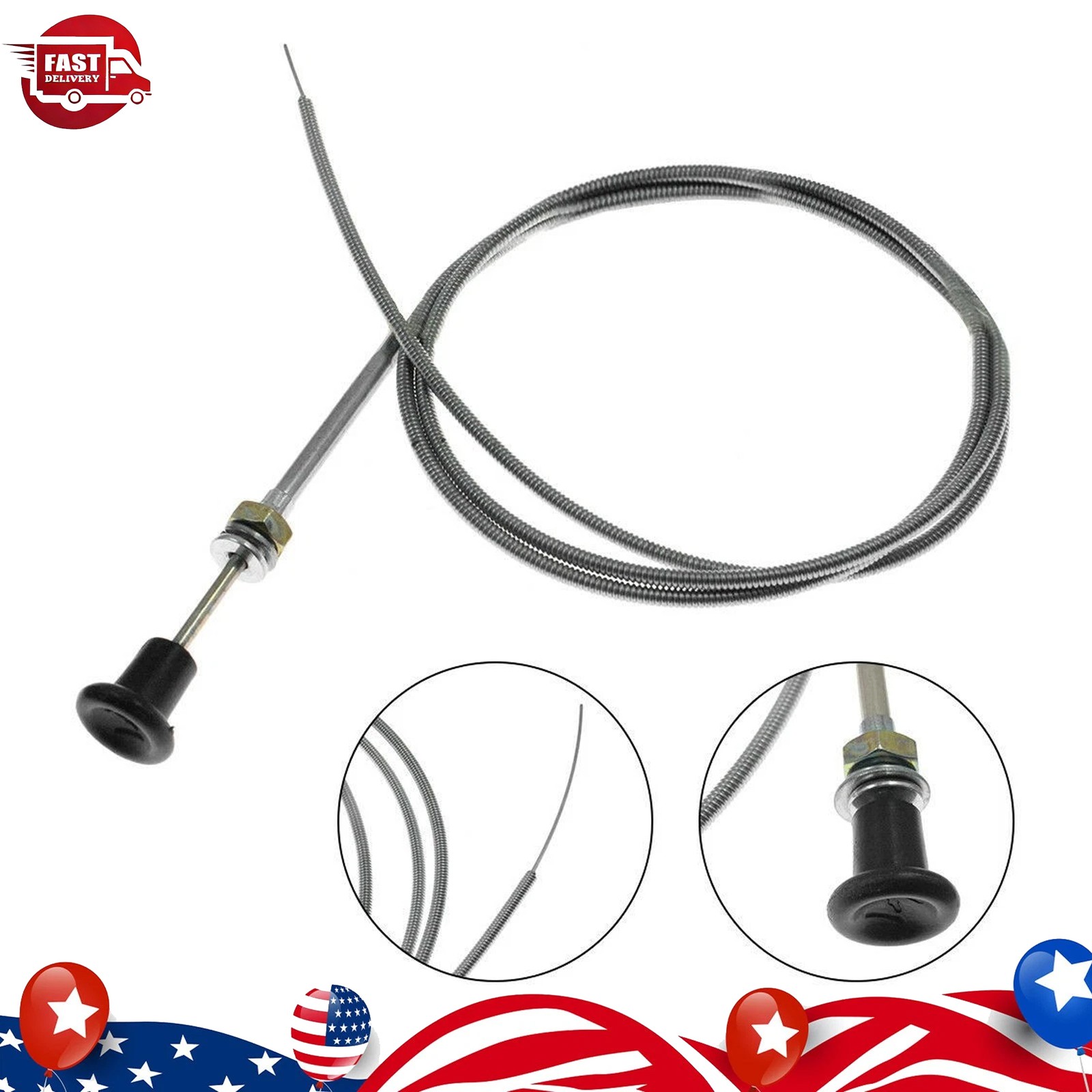 New 237 Universal Push Pull Choke Cable 63\