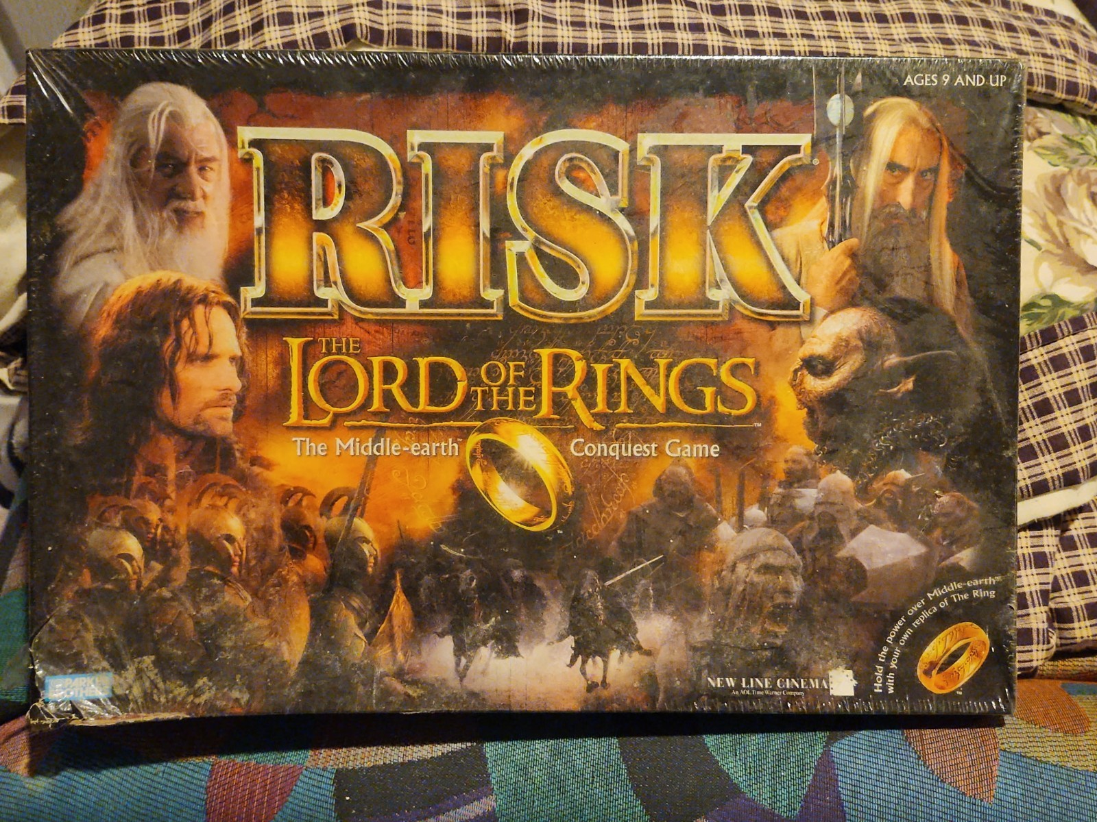 RISK Lord of the Rings Middle Earth Conquest Board Game 2002 NEW Factory Sealed RISK Lord of the Rings Middle Earth Conquest Board Game 2002 NEW Factory Sealed