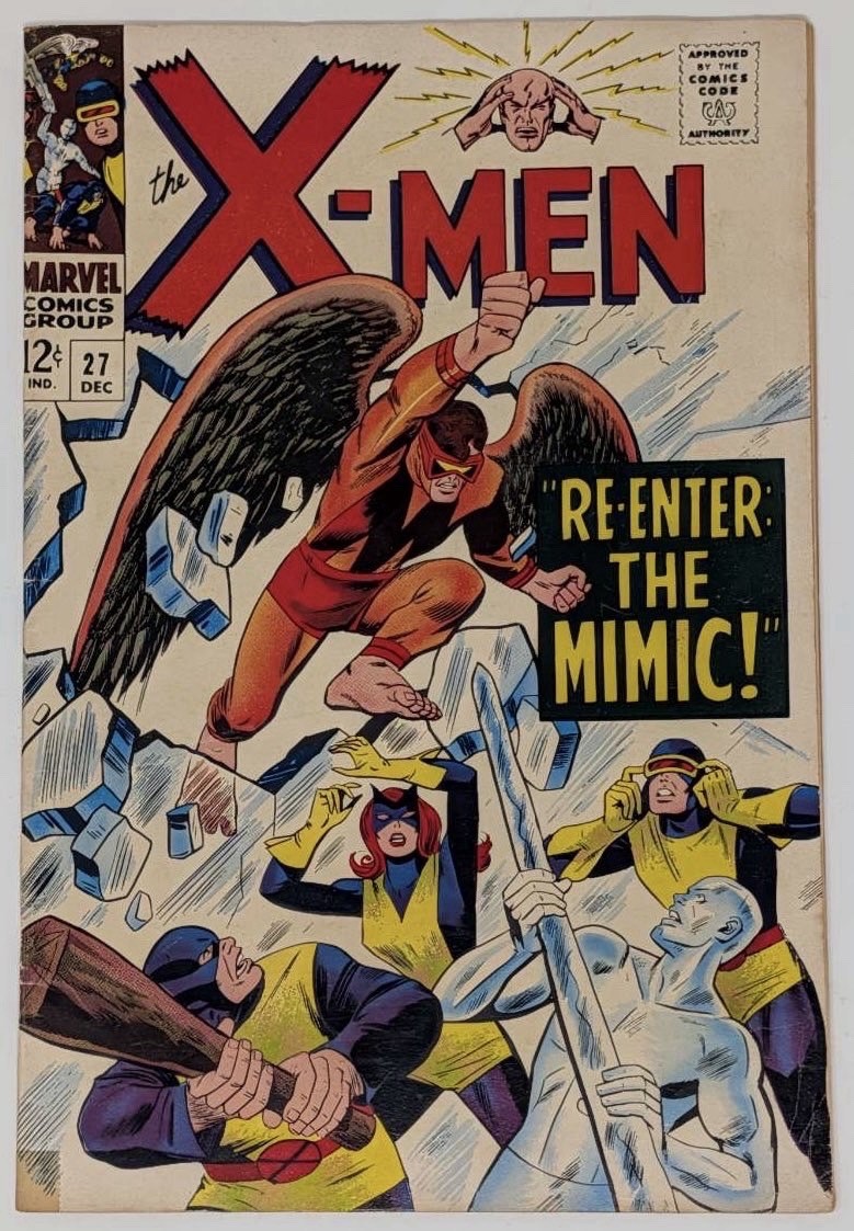 The X-Men #27 Re-Enter The Mimic Vintage Marvel Comics Group December 1966