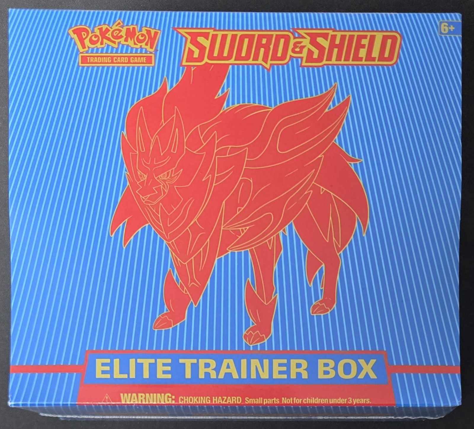 Pokémon Sword & Shield Base Zamazenta Elite Trainer Box Sealed 2020 DISCOUNTED