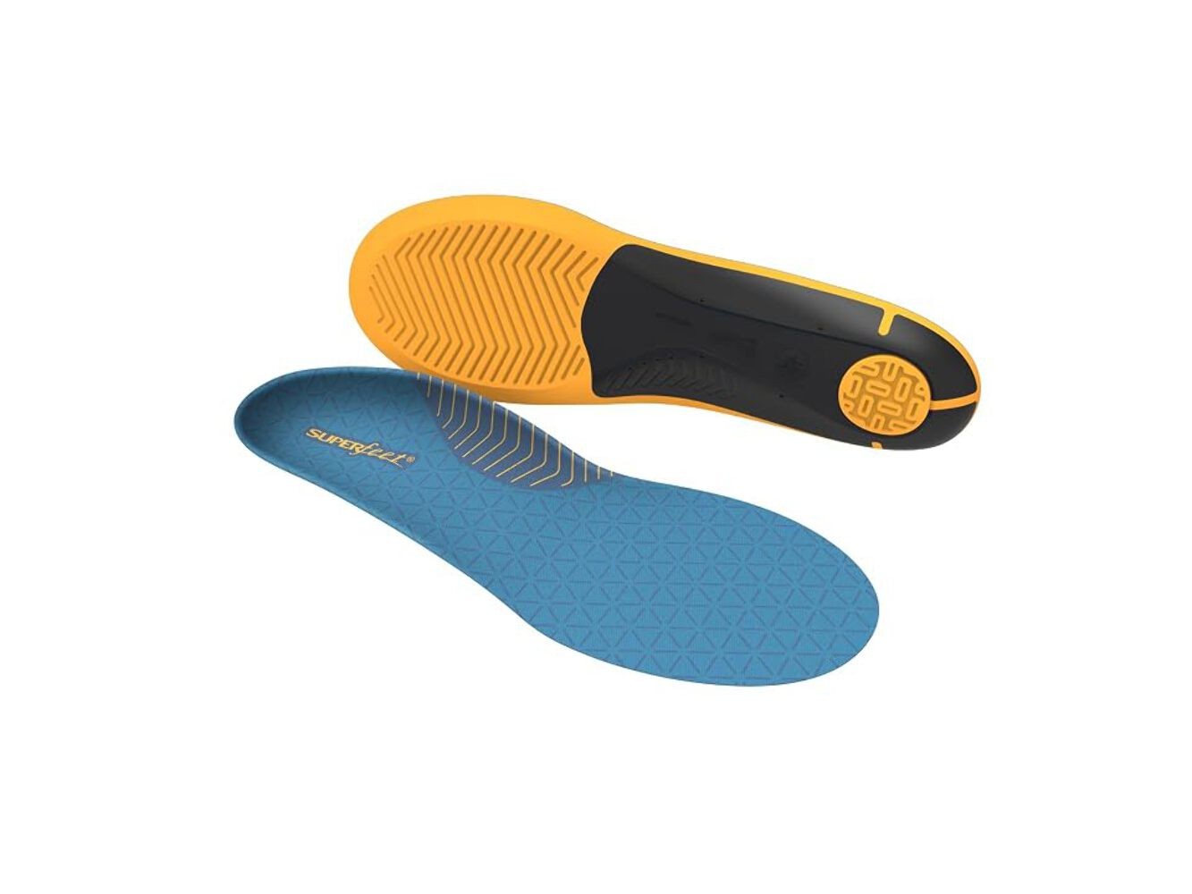 Superfeet Work Cushion SlimFit Insoles Faience Mens 11513 Womens 12514