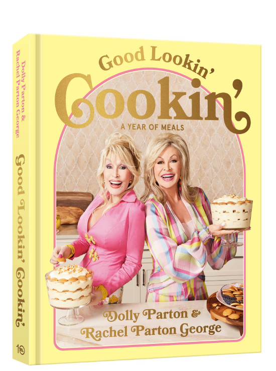 Good Lookin' Cookin' Dolly Parton Cookbook Hardcover New