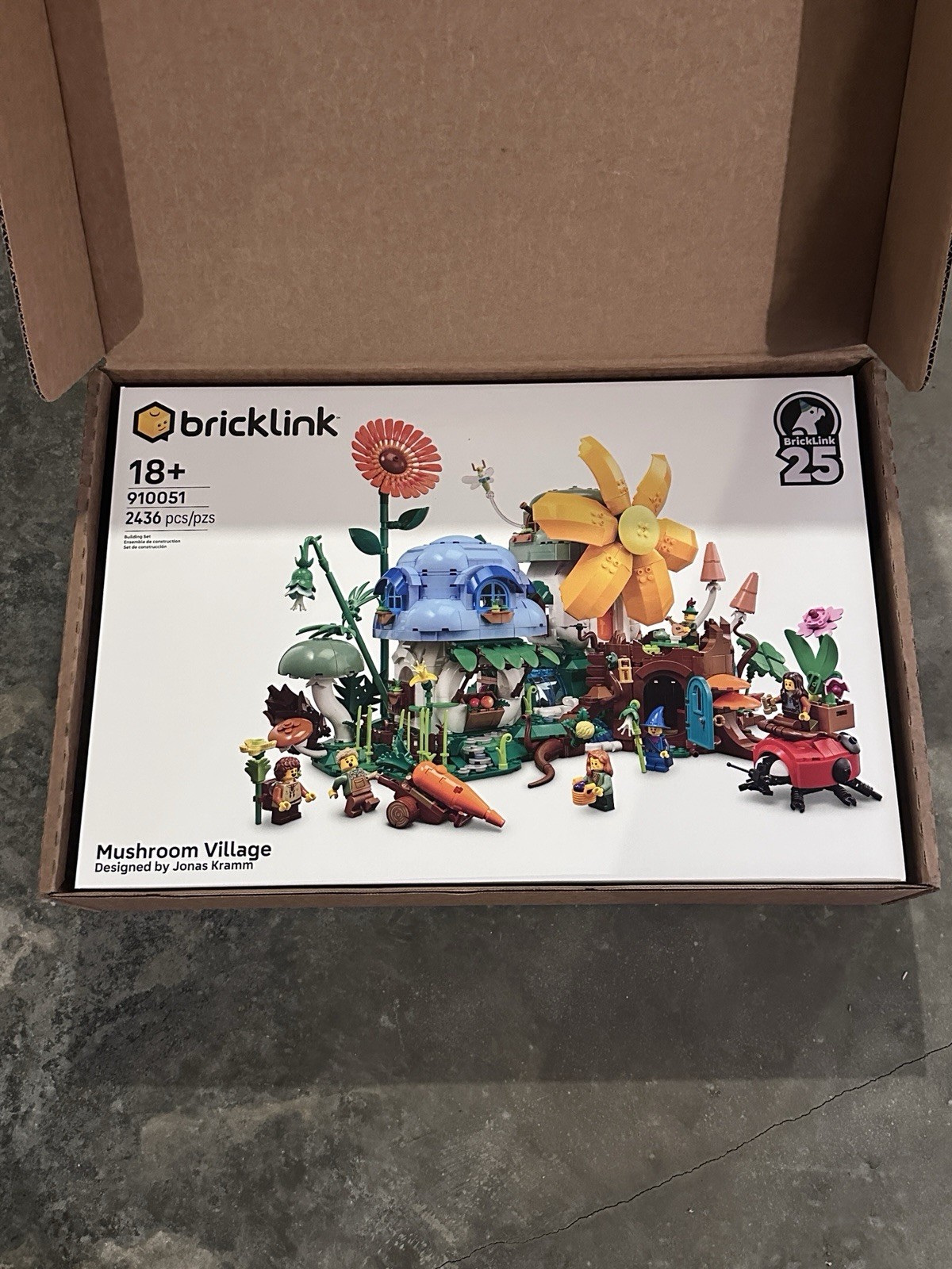 Lego 910051 Bricklink * MUSHROOM VILLAGE * Retired, New - Factory NIB - SEALED Lego 910051 Bricklink * MUSHROOM VILLAGE * Retired, New - Factory NIB - SEALED