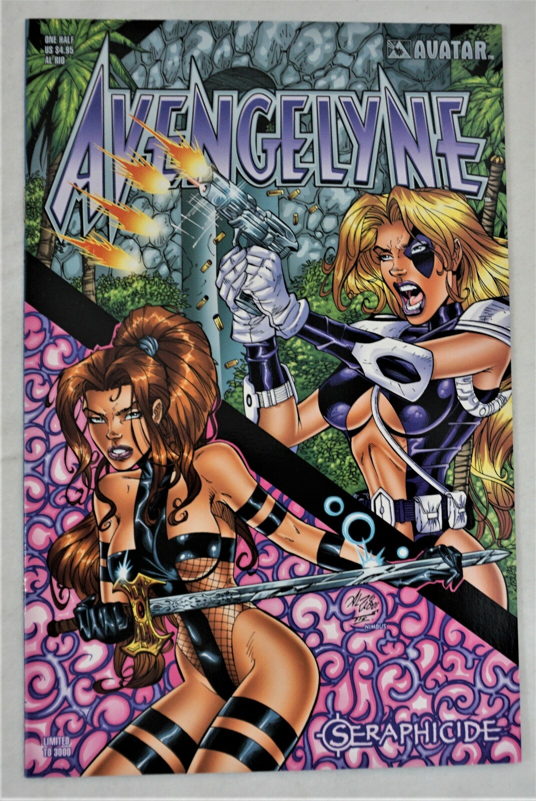 AVENGELYNE Seraphicide (Avatar-2001) #1/2 Al Rio Cover LTD to 3000 NM