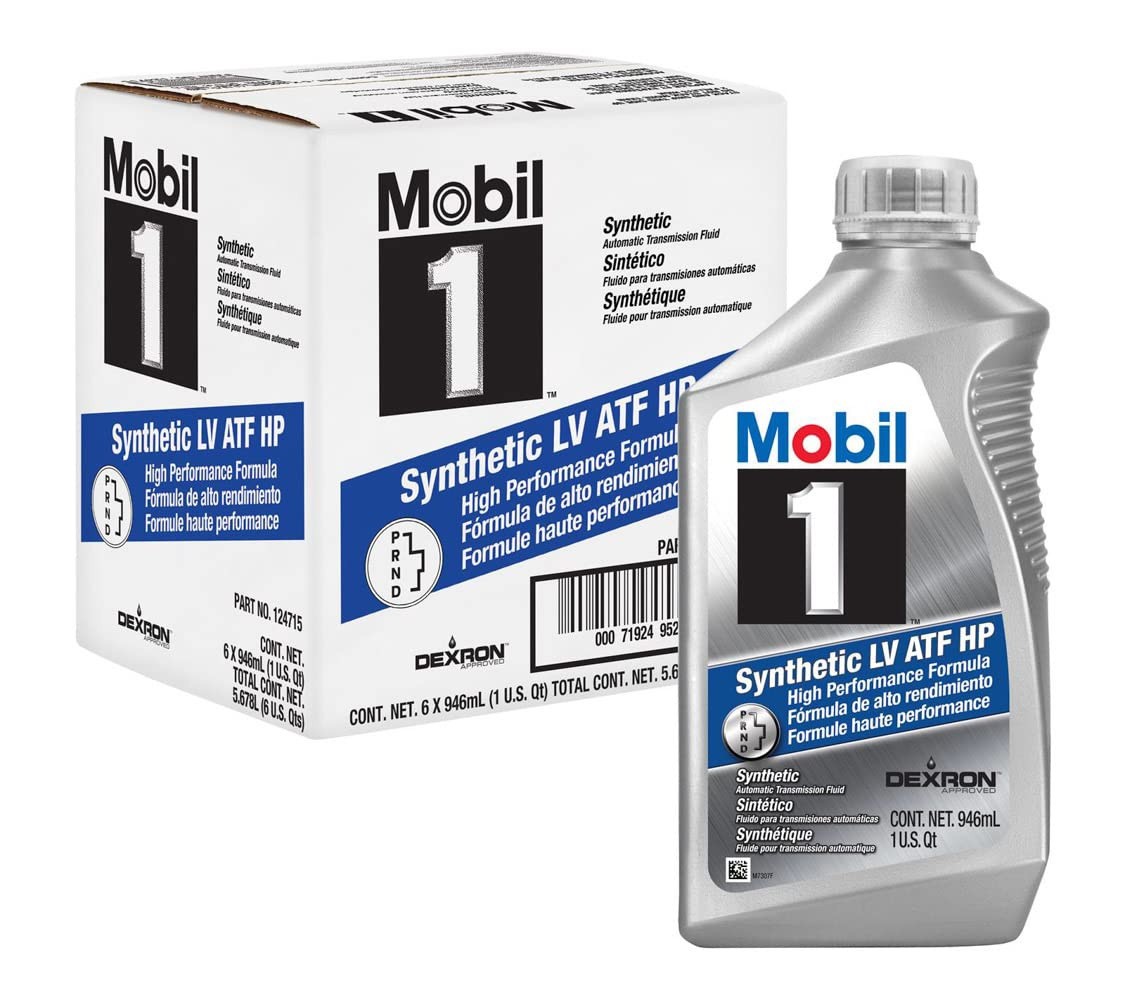 Mobil 1 Synthetic LV ATF HP 6QT - High Performance Automatic Transmission Fluid Mobil 1 Synthetic LV ATF HP 6QT - High Performance Automatic Transmission Fluid