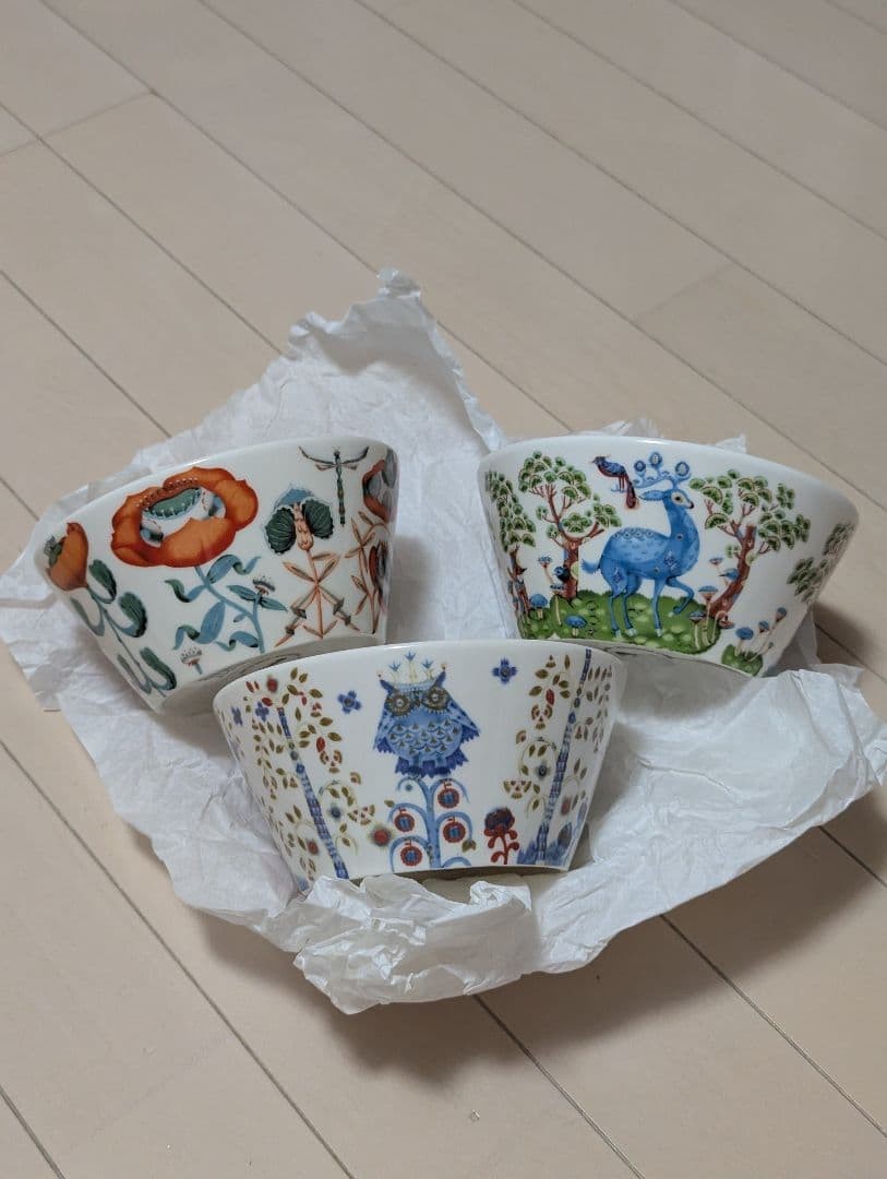iittala Klaus Haapaniemi Bowl Set of 3 Satumetsa Korento Taika 15cm