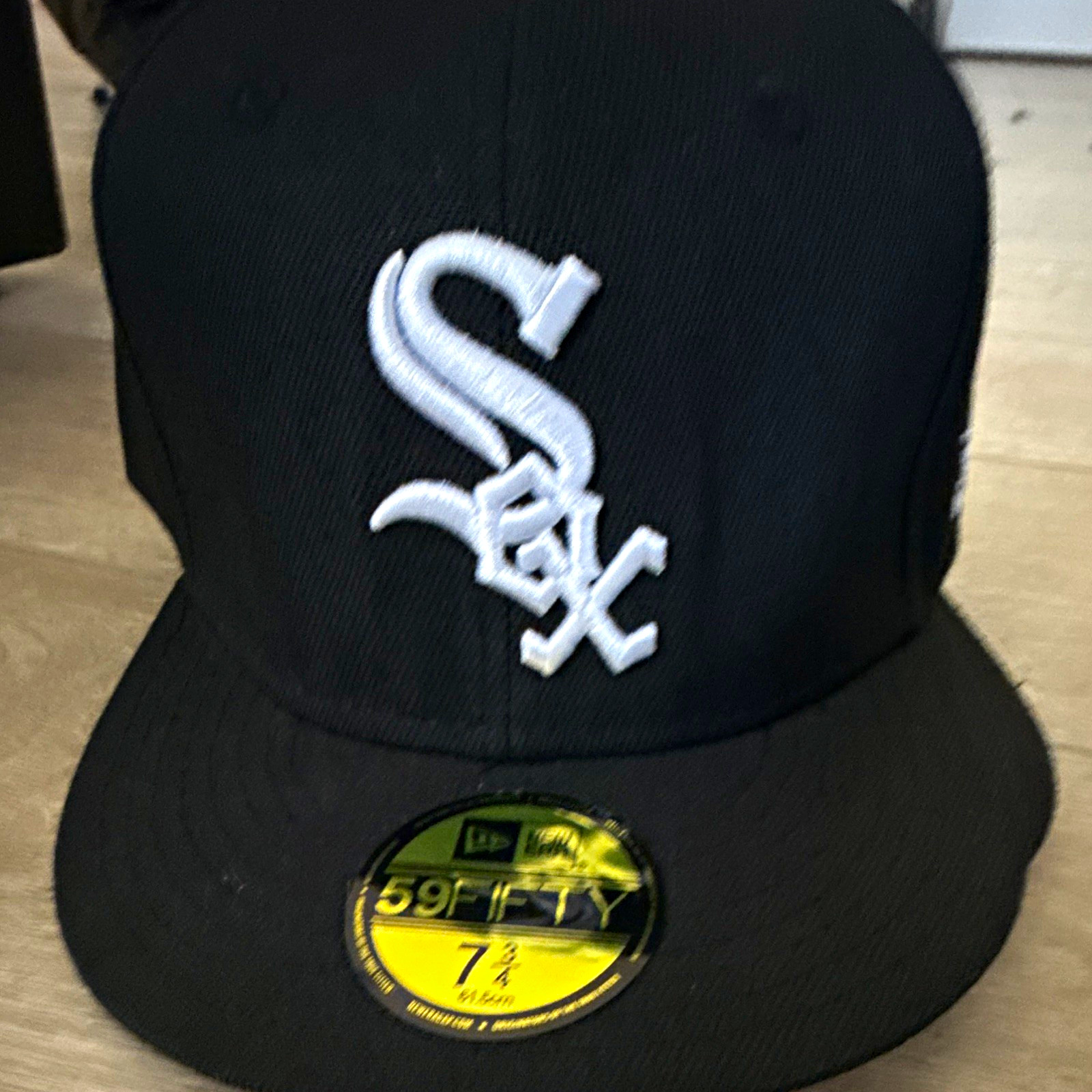 New Era 59FIFTY Chicago White Sox MLB Fitted Cap Black Size 7 3/4