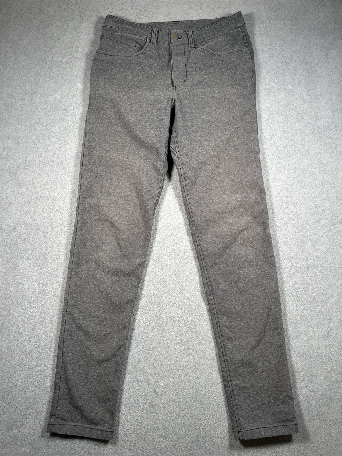 Lululemon Mens ABC Commission Slim Stretch Pants Gray Size 28x32 LM5963S