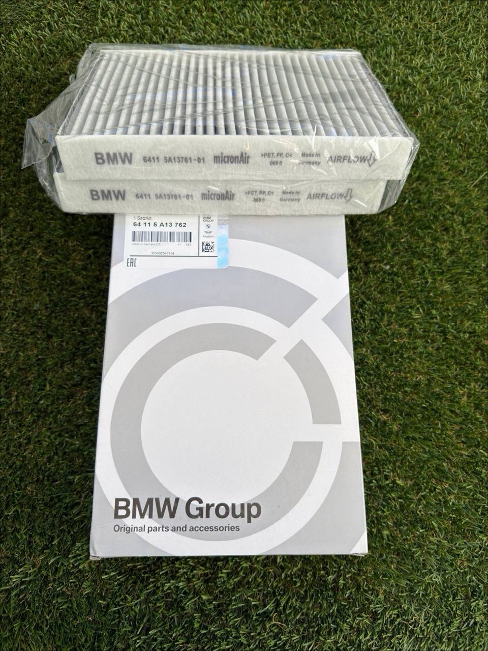 Genuine BMW G07 X7 Fine Dust Filter Rear 64115A13762 3rd Row 5-zone control Genuine BMW G07 X7 Fine Dust Filter Rear 64115A13762 3rd Row 5-zone control