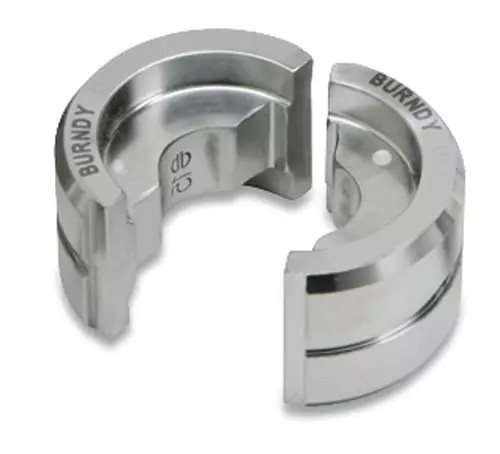 BURNDY U3CRT U Connector Die, #3 / #2 SOL, WHITE 9