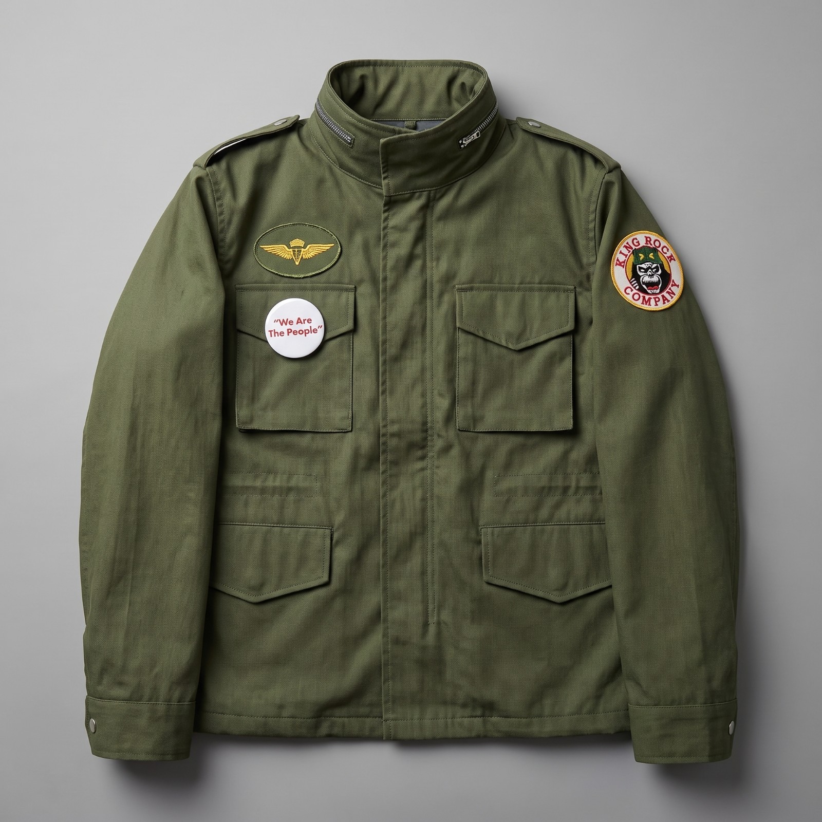 Robert De Niro Taxi Driver M65 Green Military Jacket Movie Costume