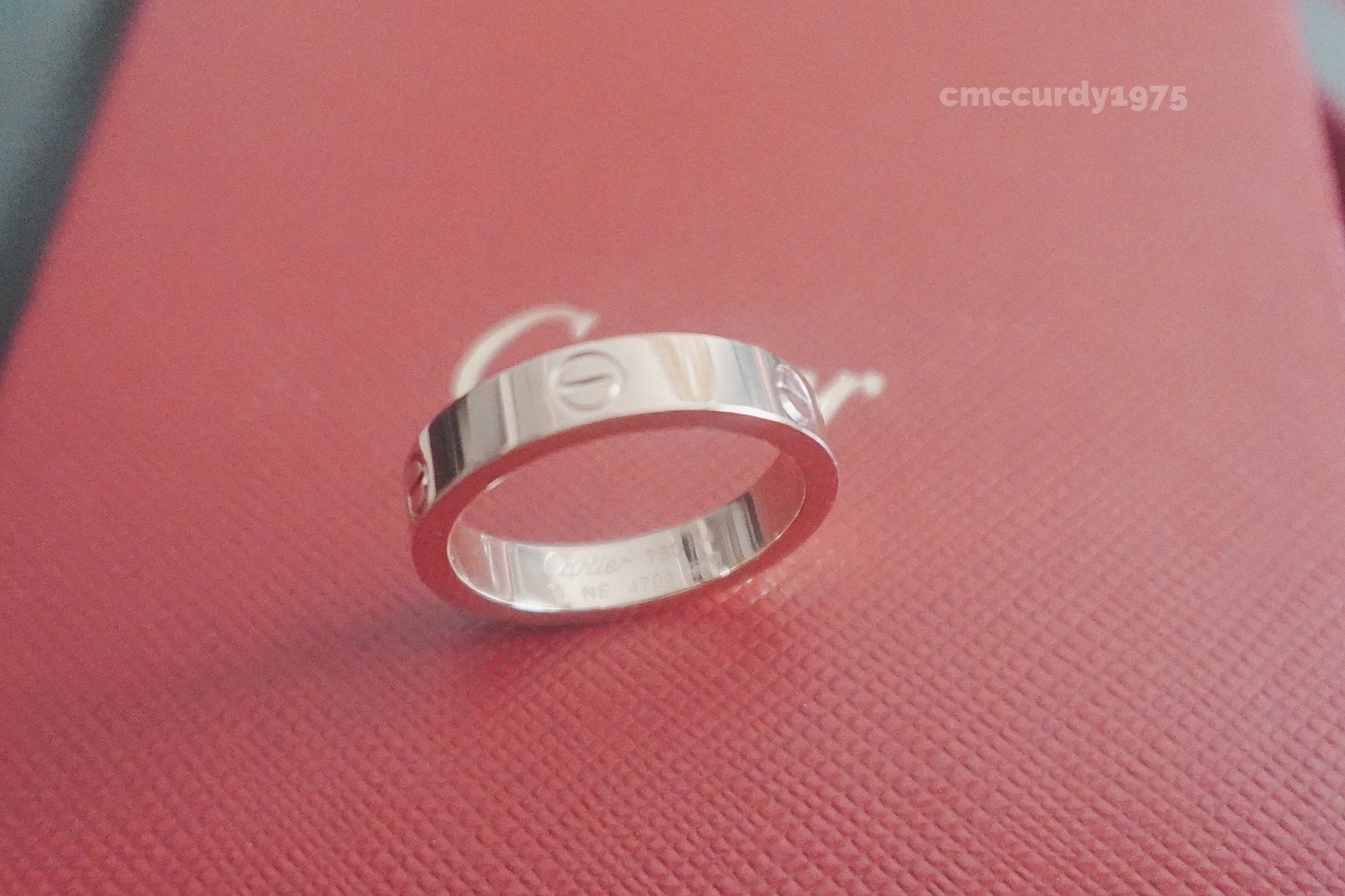 New LOVE Ring 18k Yellow Gold 3.6 mm WeddingCaterBand Size US 7 New LOVE Ring 18k Yellow Gold 3.6 mm WeddingCaterBand Size US 7
