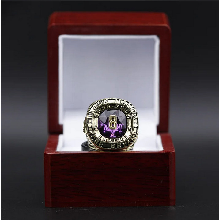 Remember The Basketball Legend Black Mamba with Ring Set 8 & 24 Souvenir Size 11 Remember The Basketball Legend Black Mamba with Ring Set 8 & 24 Souvenir Size 11
