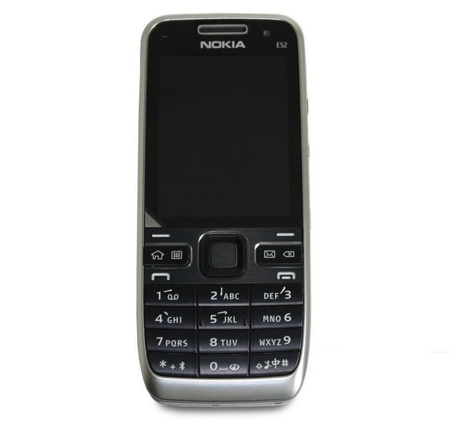 Original Unlocked Nokia E52 Bluetooth WIFI 3G 3.2MP MP3 Symbian OS Mobile Phone