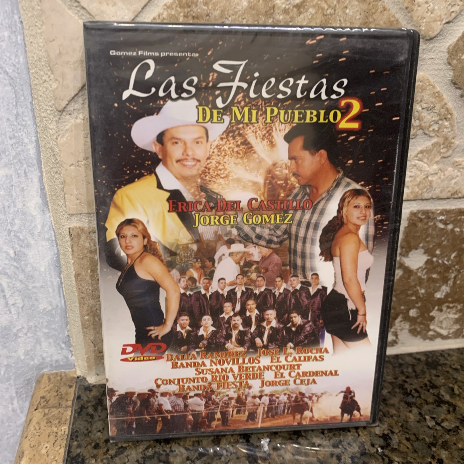Las Fiestas De Mi Pueblo 2 Jorge Gomez Erica Del Castillo Spanish Dvd NEW SEALED