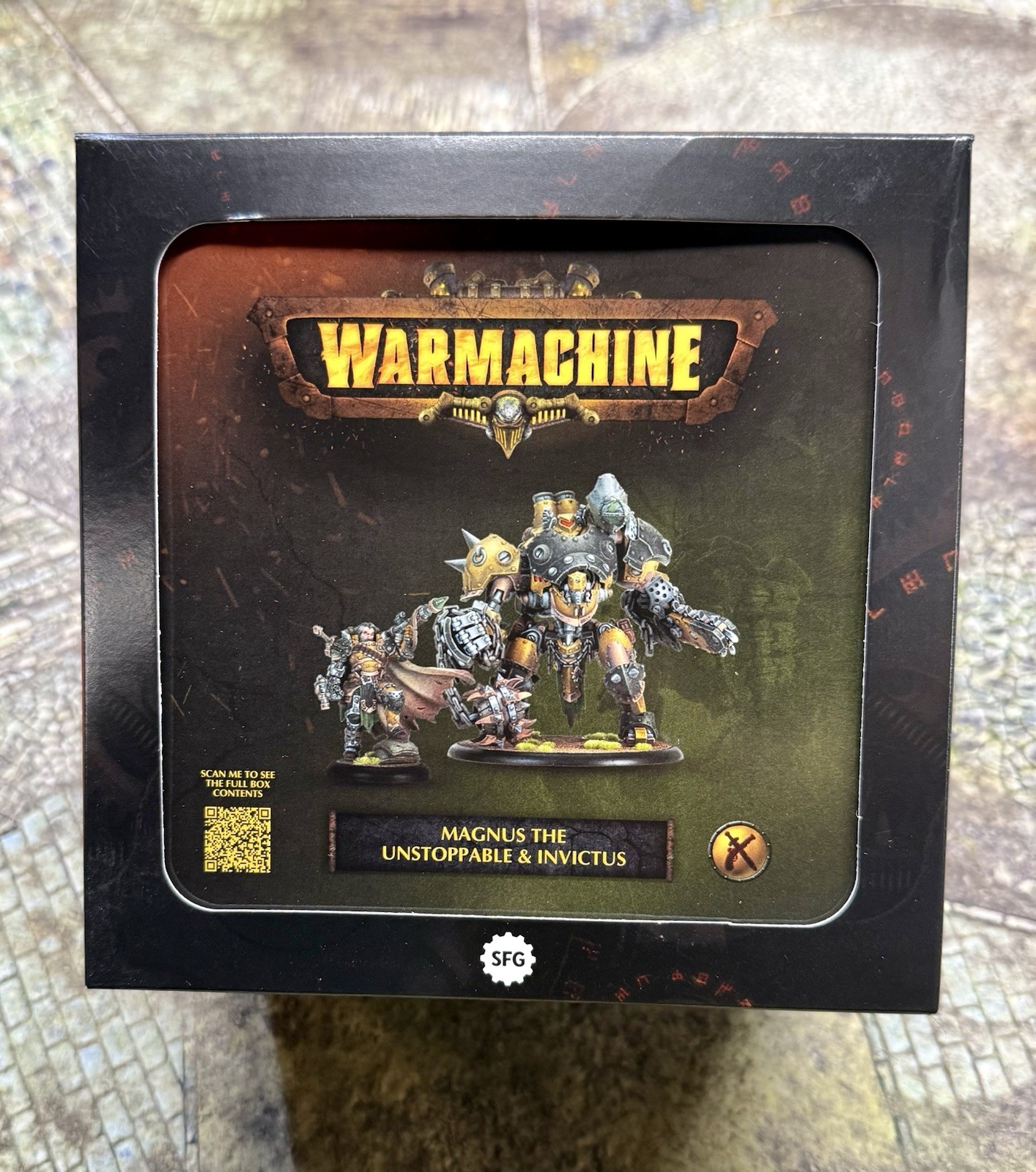 Warmachine Mercenary Magnus the Unstoppable & Invictus NIB SFIK-MER093