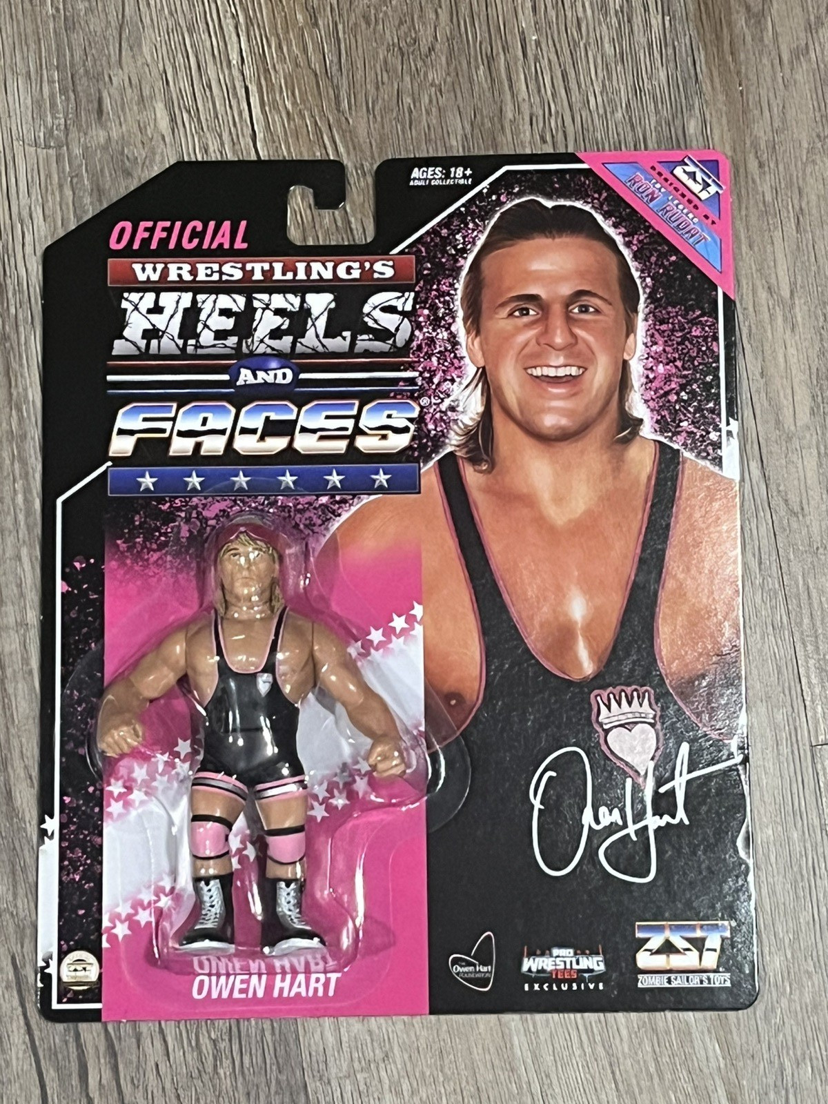 ZST Heels And Faces Owen Hart Exclusive Figure New Sealed WWF Hasbro Style MOC ZST Heels And Faces Owen Hart Exclusive Figure New Sealed WWF Hasbro Style MOC