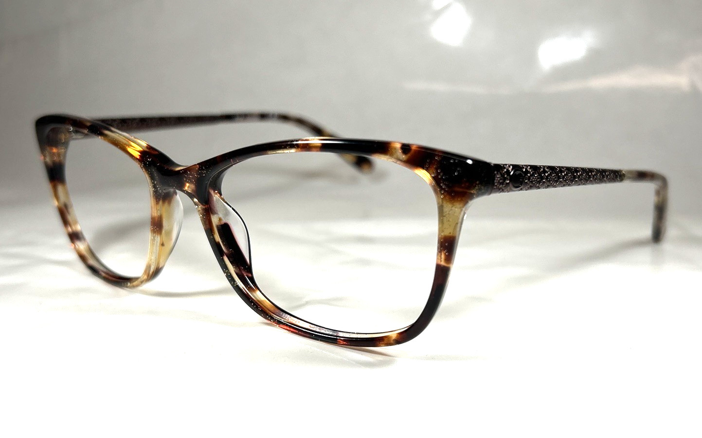 Guess GU2500 047 Eyeglasses Frame Tortoise Brown Sparkle, Size: 53-16-135